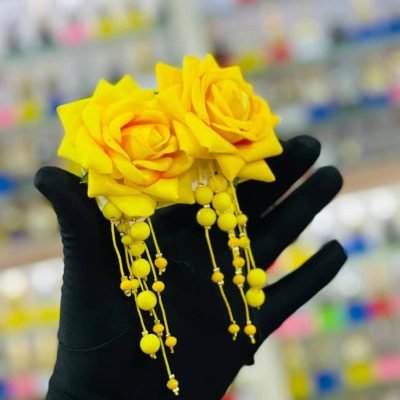 Flower earrings