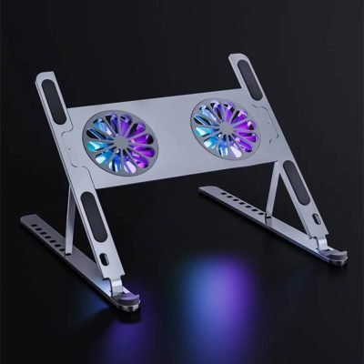 ADJUSTABLE LAPTOP STAND WITH COOLIN FANS