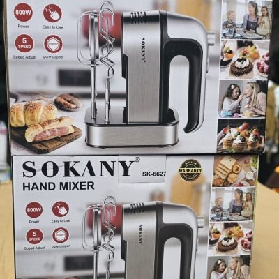 Hand mixer with stand